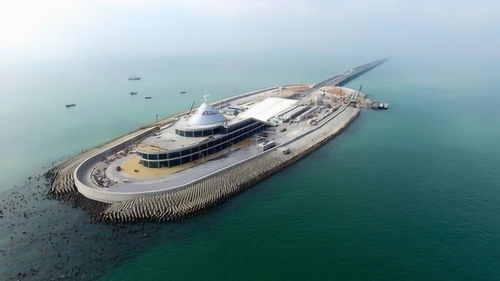 鋼圓管筑就的海上奇觀 港珠澳人工島的陸路連接